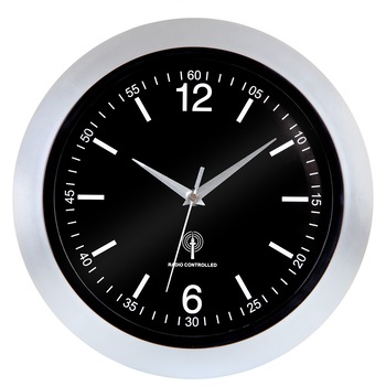 Ceas de perete cu aratator secunde si geam sticla, 30 cm Ceas de perete cu aratator secunde si geam sticla, 30 cm