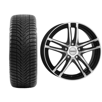 Roata completa Honda Civic janta aliaj Dezent TZ Dark 7x16 + anvelopa iarna Kumho WP51 215/55R16 93H Roata completa Honda Civic janta aliaj Dezent TZ Dark 7x16 + anvelopa iarna Kumho WP51 215/55R16 93H