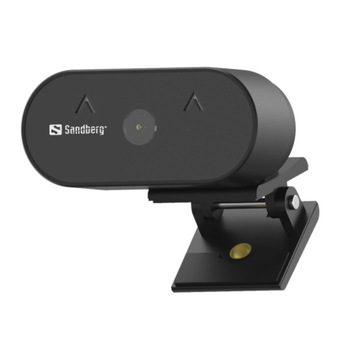 Camera web Sandberg, Full HD 1080P, senzor CMOS, microfon integrat, 30 fps, auto control, contrast, alimentare USB, Plug & Play Camera web Sandberg, Full HD 1080P, senzor CMOS, microfon integrat, 30 fps, auto control, contrast, alimentare USB, Plug & Play