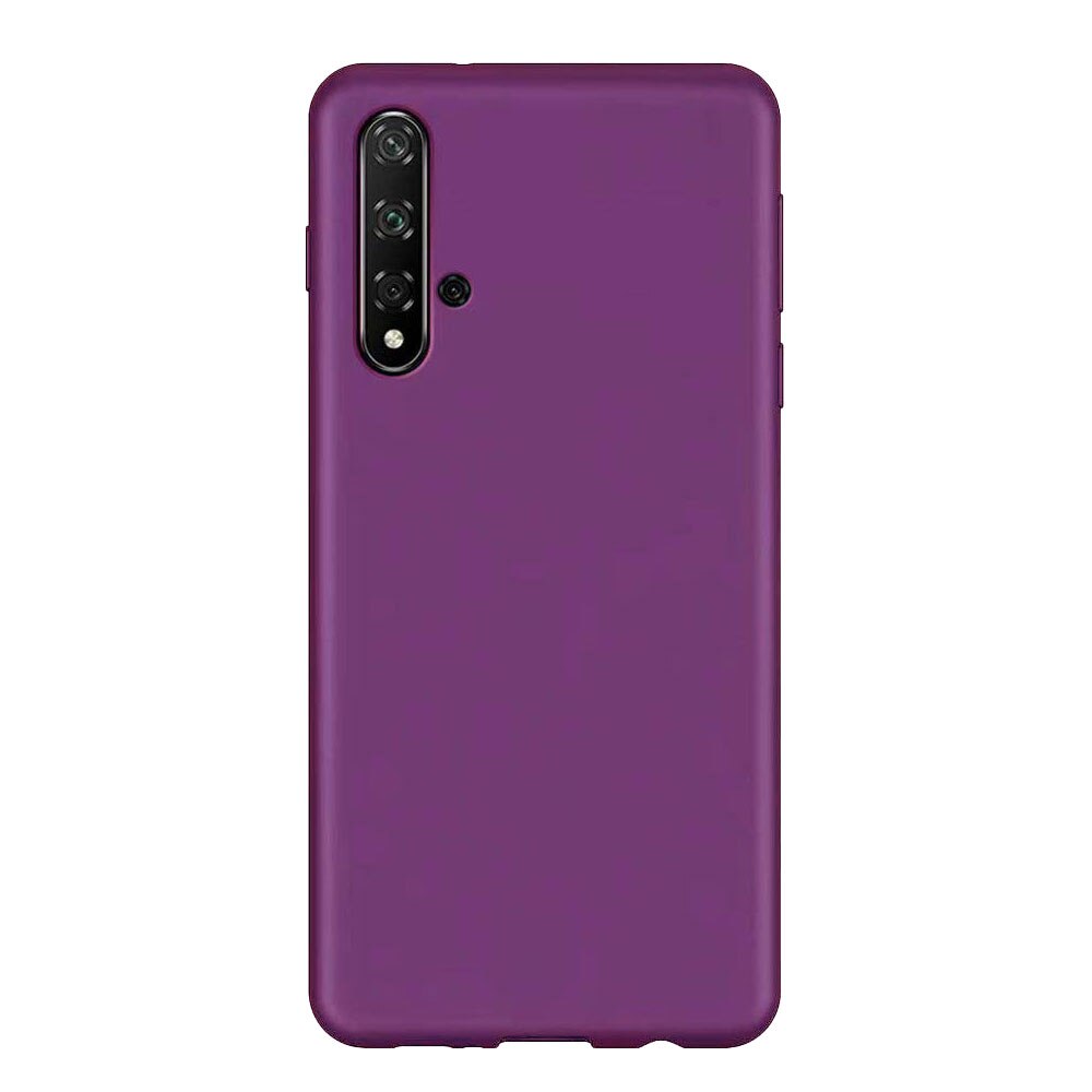 Husa Huawei Nova 5T - Silicon Jelly, Soft Gekko UltraSlim (0.3mm) Nofingerprint - Visinie