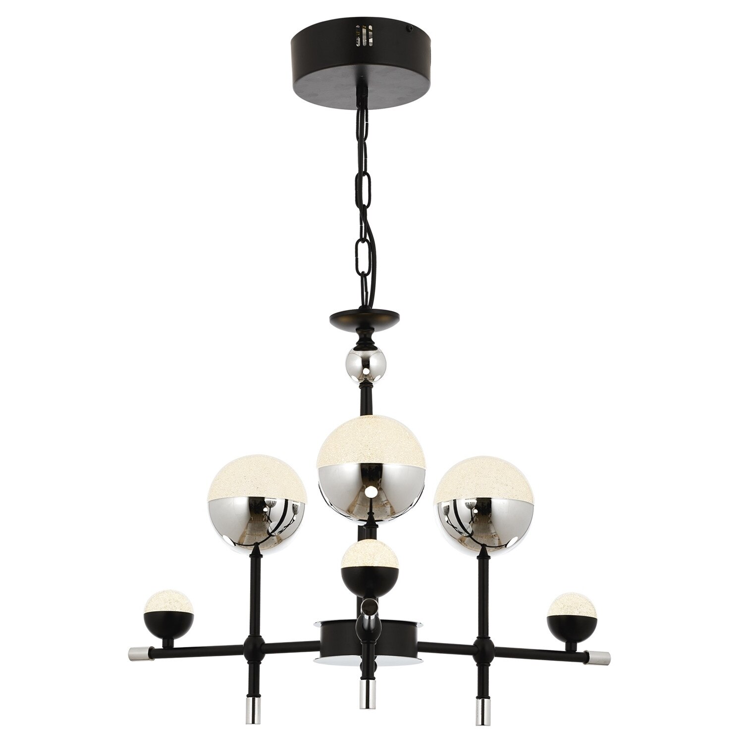 Lustra Avonni AV-1794-6K, 1x 42 W ,LED, Crom