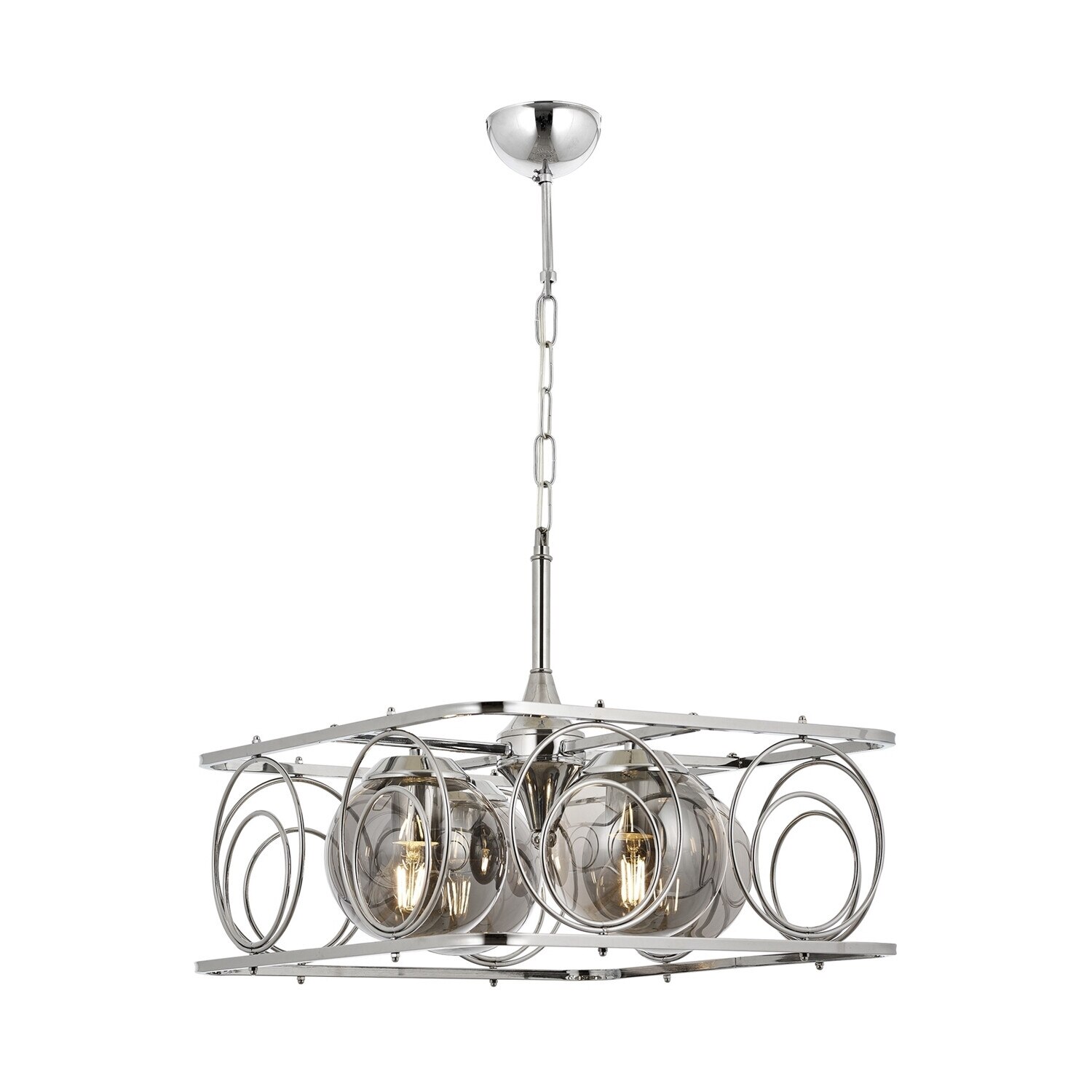 Lustra Avonni AV-1805-4K, 4x 60 W ,E27, Crom