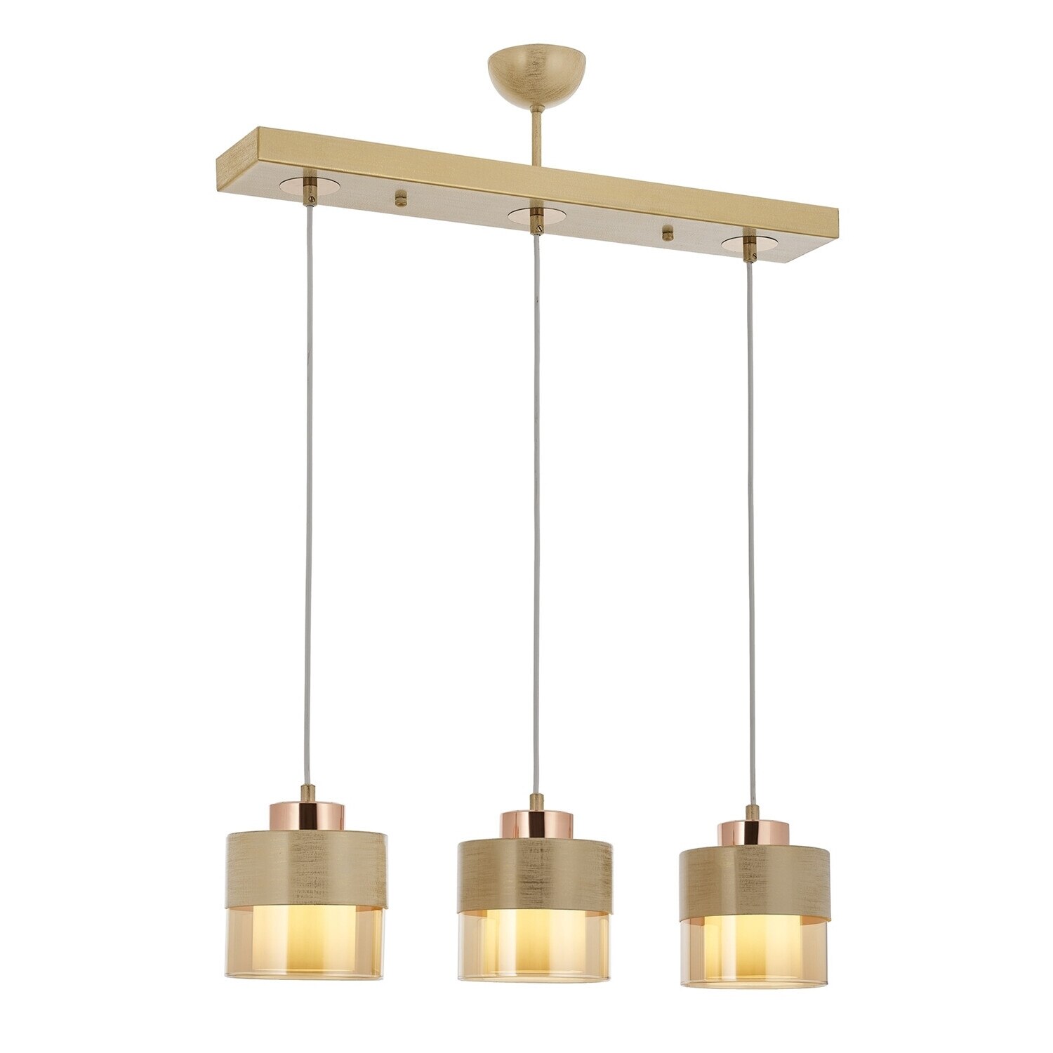 Lustra Avonni AV-4288-3Y-KRM, 3x 60 W ,E27, Bej