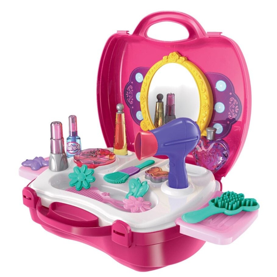 Geanta cu accesorii, Zola®, set de frumusete, 21 bucati