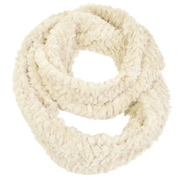Fular circular, Zola®,dama, blanita bej, lungime totala 70x20 cm Fular circular, Zola®,dama, blanita bej, lungime totala 70x20 cm