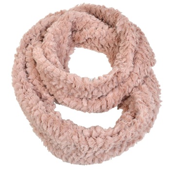 Fular circular, Zola®,dama, blanita nude, lungime totala 70x20 cm Fular circular, Zola®,dama, blanita nude, lungime totala 70x20 cm