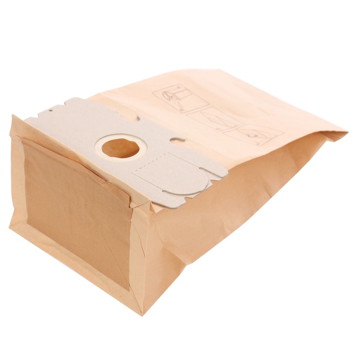 Комплект от 5 торби за прахосмукачка AEG GR 12/15, хартиен материал, цвят мед