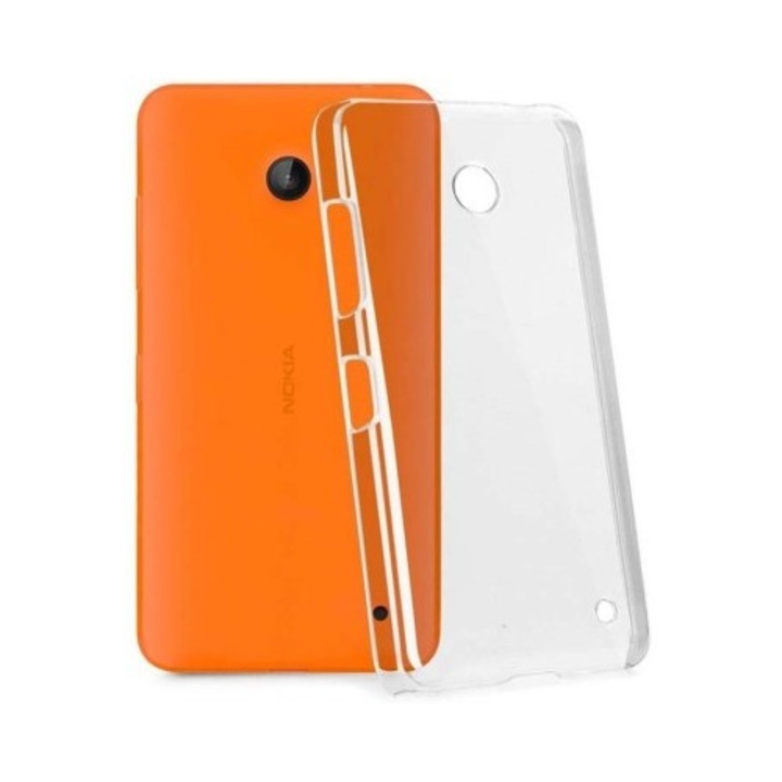 Калъф за Nokia lumia 535, силиконов, ултра тънък, прозрачен