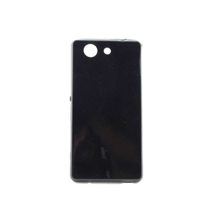 Капак Sony Ericsson Xperia E4G, силиконов, ултра тънък, Candy, черен