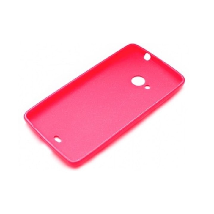 Калъф Nokia lumia 535, силиконов, ultra slim, червен