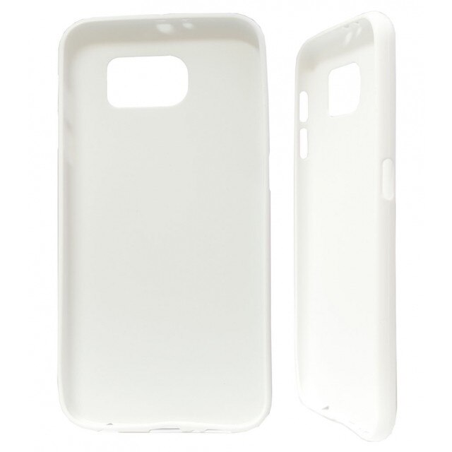 Husa Samsung Galaxy S6 G920, ultra slim, silicon mat, alb