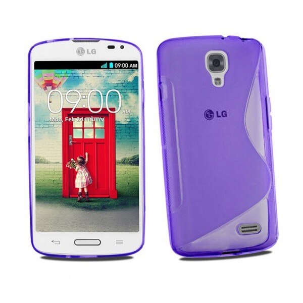 Husa LG F70, S Line, Silicon transparent, mov