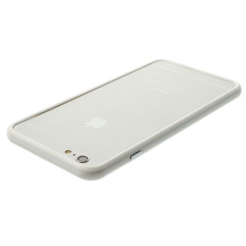 Bumper Iphone 6, plastic, alb