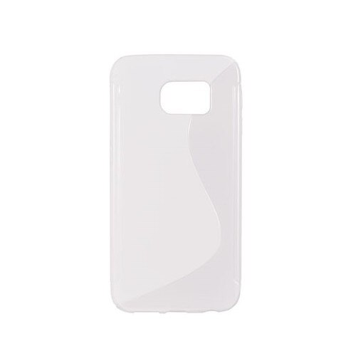 Husa Silicon Samsung Galaxy S6 Edge G925 , S Line , alba