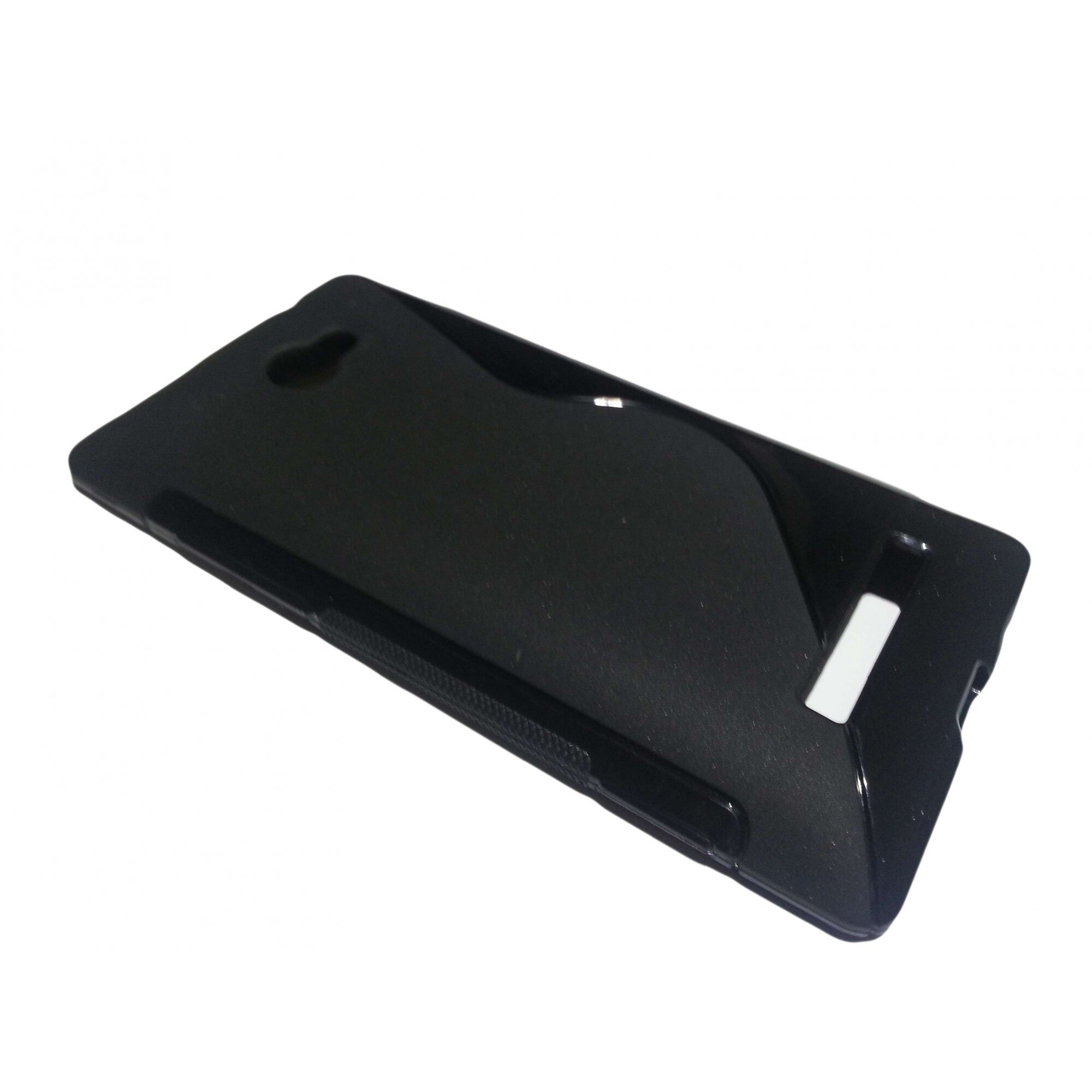 Husa silicon HTC 8X , S Line, neagra