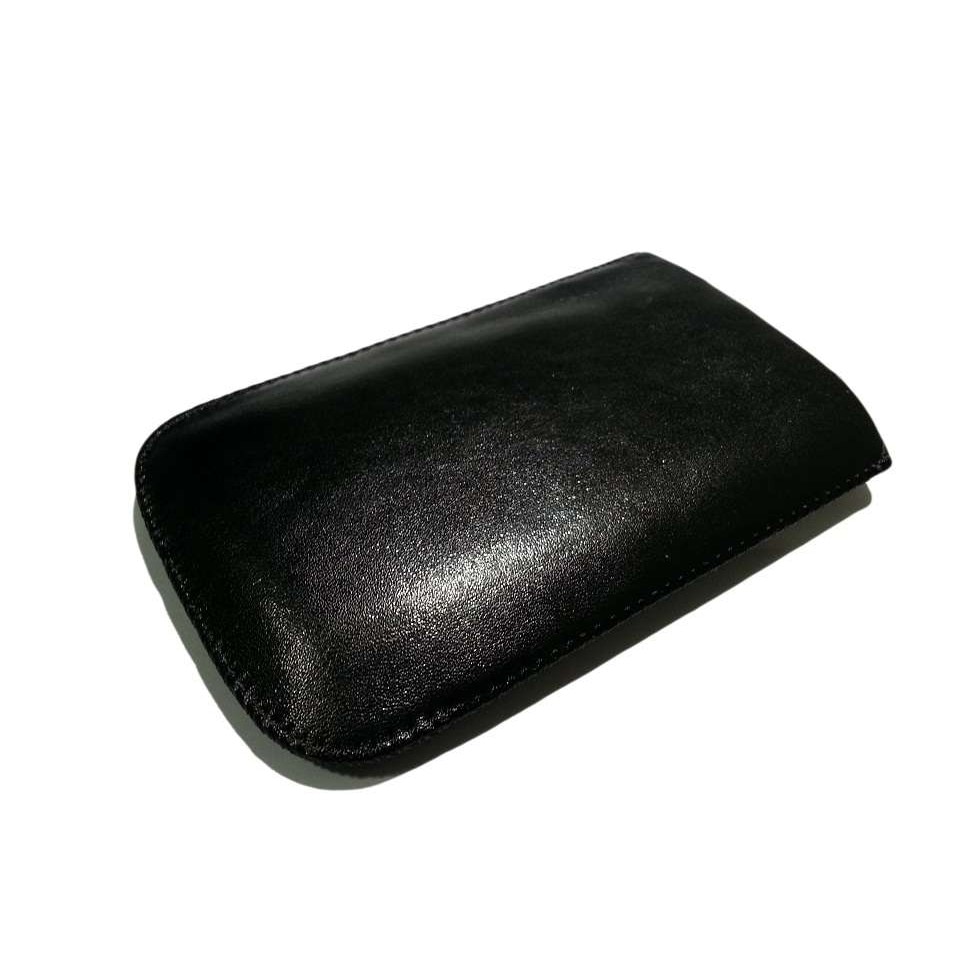 Pouch, piele eco, neagra, Iphone 4s