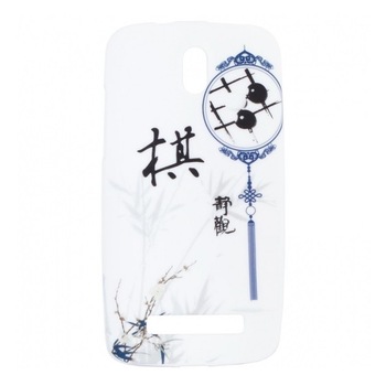 Husa Samsung Galaxy Trend Lite S7390 , dream catcher , silicon, alb Husa Samsung Galaxy Trend Lite S7390 , dream catcher , silicon, alb