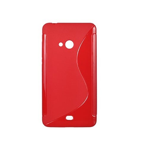 Husa Microsoft Lumia 540, S Line, silicon, rosu