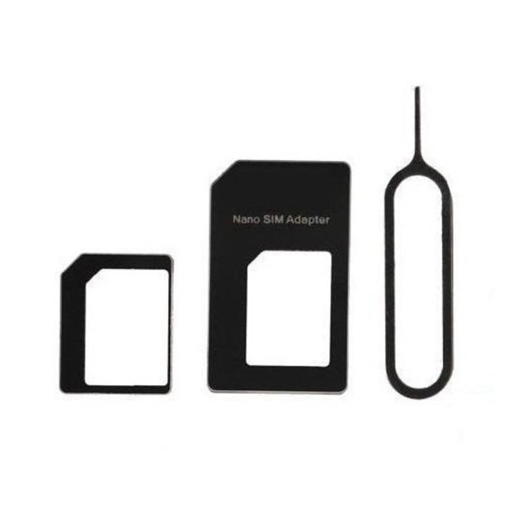 Set adaptor nano-sim, micro-sim cheita iphone