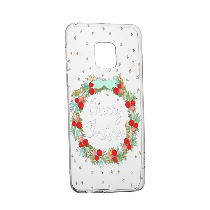 Husa Xmas, Craciun, pentru Xiaomi Redmi Note 9S, rezistenta la uzura, anti-alunecare, 312