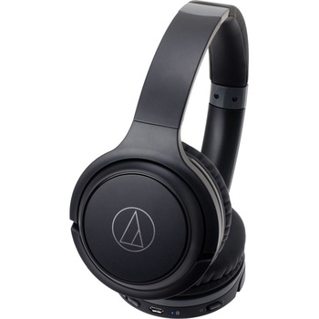 Casti Audio On Ear Audio Technica ATHS-200BTBK, Wireless, Bluetooth, Microfon, Autonomie 40 ore, Negru Casti Audio On Ear Audio Technica ATHS-200BTBK, Wireless, Bluetooth, Microfon, Autonomie 40 ore, Negru