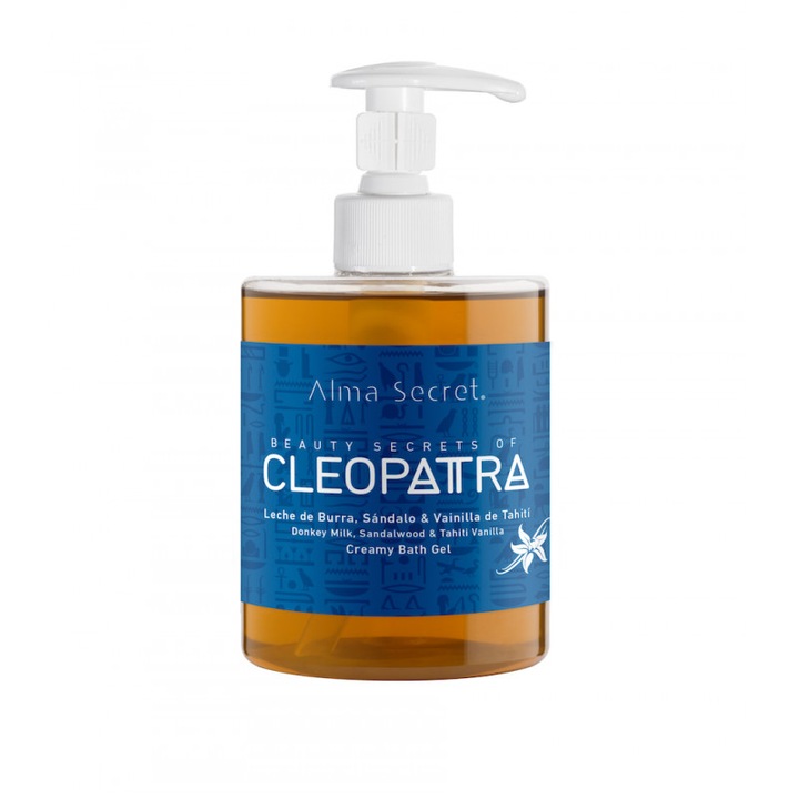Tusfürdő tejjel, Alma Secret, CLEOPATRA, szantálfa és Tahiti vanília, 500 ml