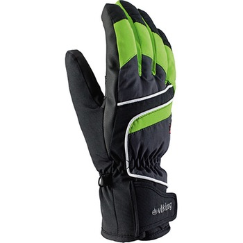 Manusi Viking ski Biset, Barbati, Negru/Gri/Verde, 7 Manusi Viking ski Biset, Barbati, Negru/Gri/Verde, 7