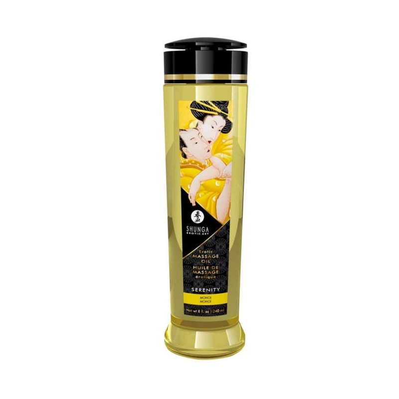 Ulei de masaj erotic cu Monoi Shunga 240 ml