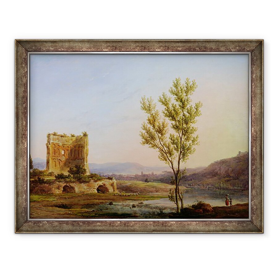 Tablou inramat - Pierre Henri de Valenciennes - Vedere spre marginea Romei, 70 x 90 cm