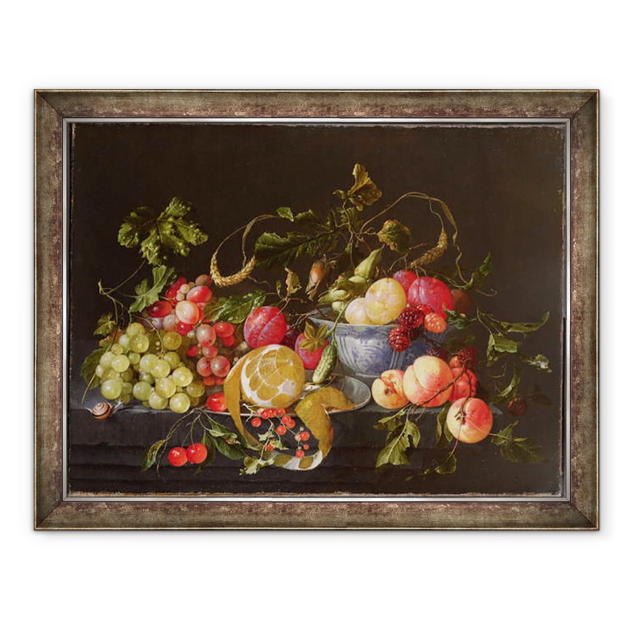 Tablou inramat - Cornelis de Heem - O viata statica a fructelor, 70 x 90 cm