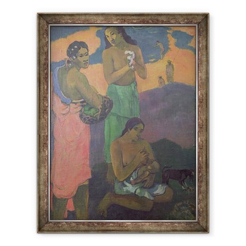 Tablou inramat - Paul Gauguin - Maternitate, sau trei femei pe malul marii, 60 x 80 cm Tablou inramat - Paul Gauguin - Maternitate, sau trei femei pe malul marii, 60 x 80 cm