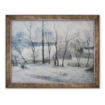 Tablou inramat - Paul Gauguin - Gradina sub zapada, 60 x 80 cm Tablou inramat - Paul Gauguin - Gradina sub zapada, 60 x 80 cm