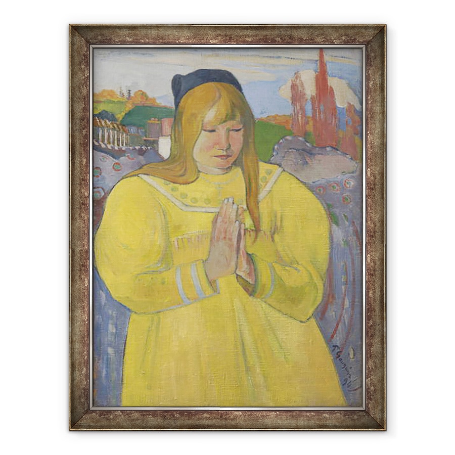 Tablou inramat - Paul Gauguin - Tanara crestina, 60 x 80 cm