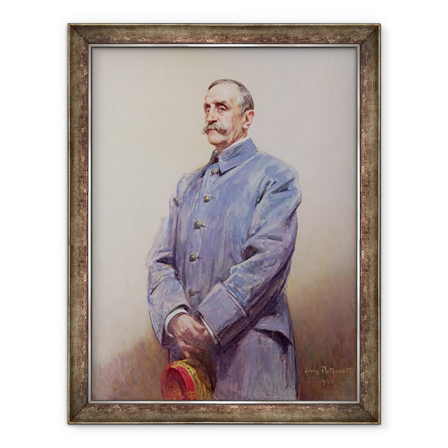 Tablou inramat - Jean Patricot - Portretul maresalului Ferdinand Foch 1851-1929 1920, 70 x 90 cm