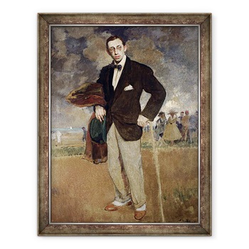 Tablou inramat - Jacques-Emile Blanche - Portretul lui Igor Stravinsky 1882-1971 1915, 70 x 90 cm Tablou inramat - Jacques-Emile Blanche - Portretul lui Igor Stravinsky 1882-1971 1915, 70 x 90 cm