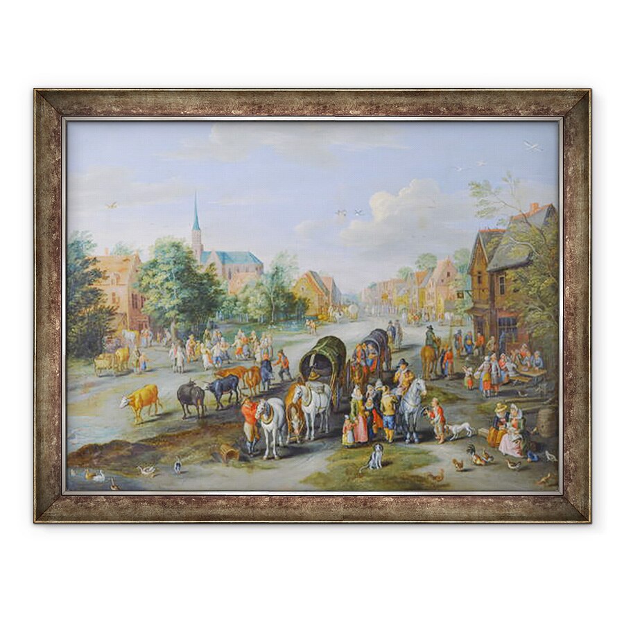 Tablou inramat - Jan Brueghel the Elder - Flamand Flamand, 70 x 90 cm