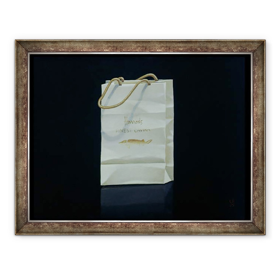 Tablou inramat - Lincoln Seligman - Geanta Harrods Caviar, 60 x 80 cm