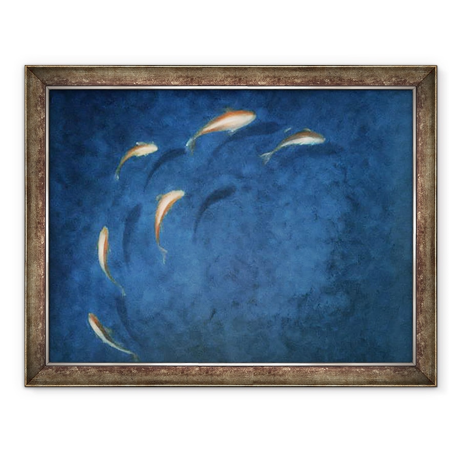 Tablou inramat - Lincoln Seligman - Piscina Goldfish, 70 x 90 cm