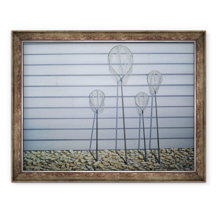 Tablou inramat - Lincoln Seligman - Plase de creveti, 60 x 80 cm