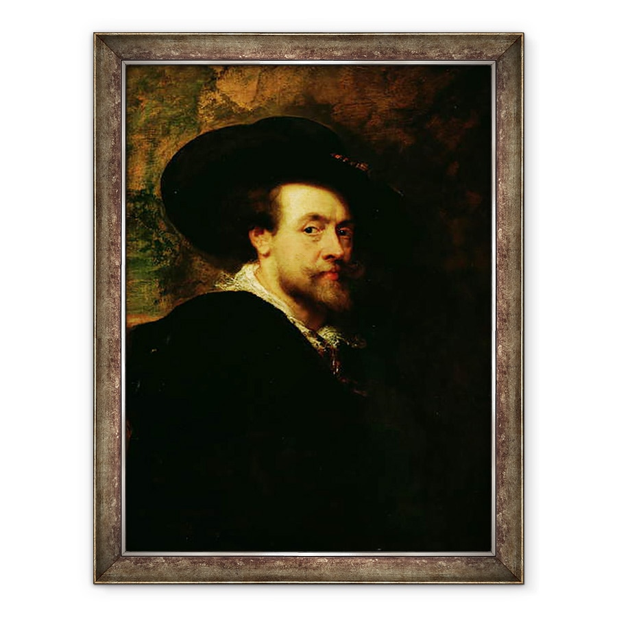 Tablou inramat - Peter Paul Rubens - Autoportret, 70 x 90 cm