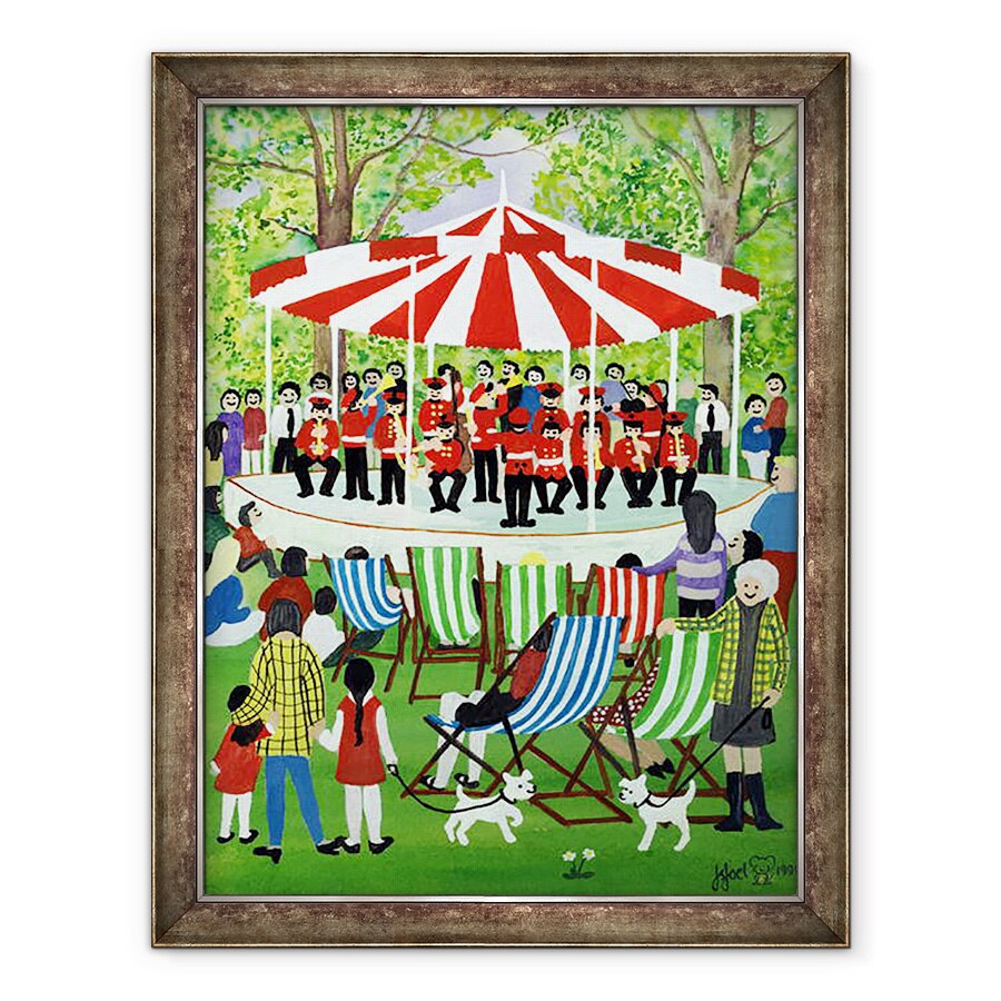 Tablou inramat - Judy Joel - Bandstand, 60 x 80 cm