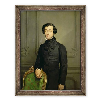 Tablou inramat - Theodore Chasseriau - Charles-Alexis-Henri Clerel de Tocqueville 1805-59 1850, 60 x 80 cm Tablou inramat - Theodore Chasseriau - Charles-Alexis-Henri Clerel de Tocqueville 1805-59 1850, 60 x 80 cm