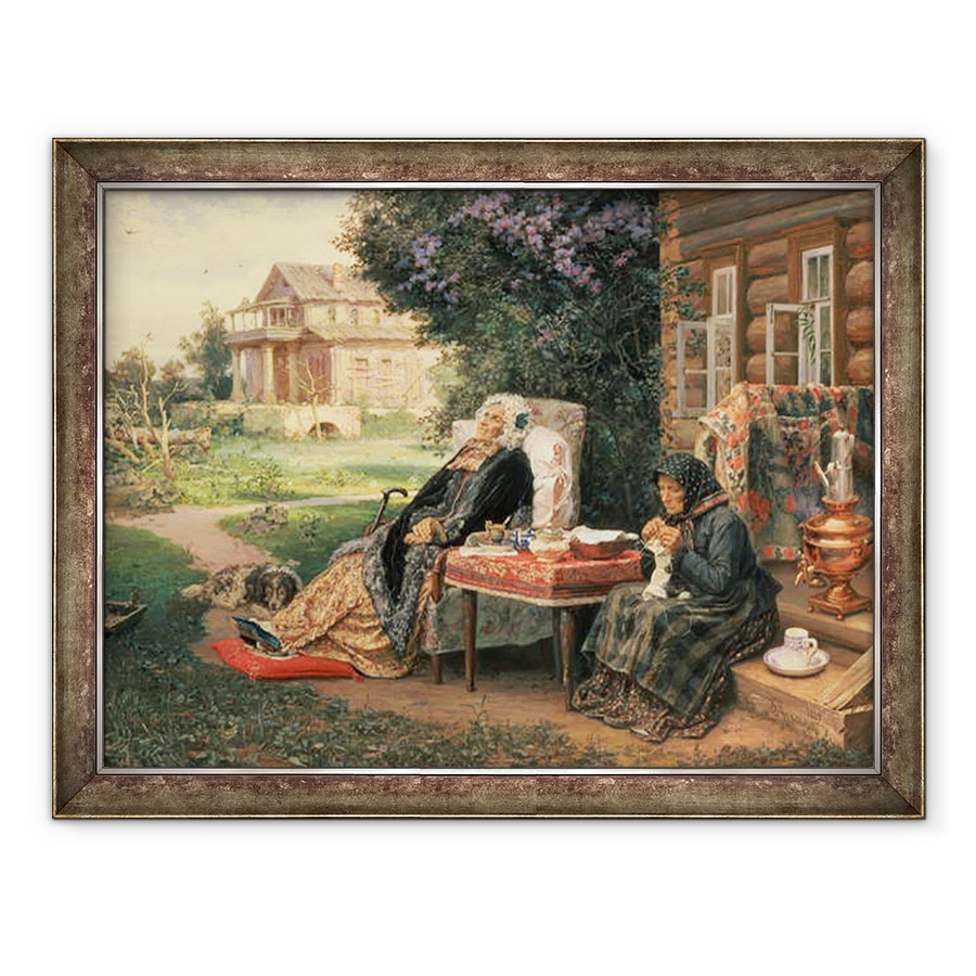 Tablou inramat - Vasili Maksimovich Maksimov - Toate in trecut, 60 x 80 cm