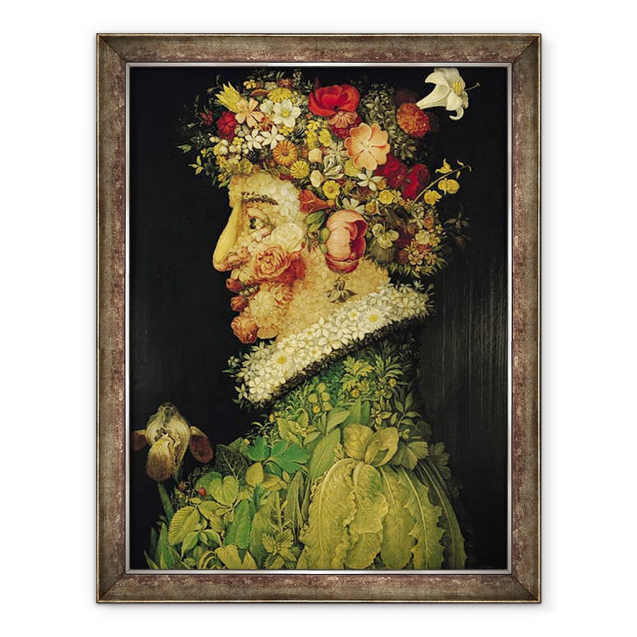 Tablou inramat - Giuseppe Arcimboldo - Primavara I, 60 x 80 cm