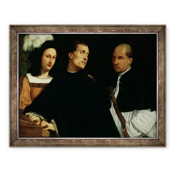 Tablou inramat - Titian - Concert intrerupt, 60 x 80 cm Tablou inramat - Titian - Concert intrerupt, 60 x 80 cm