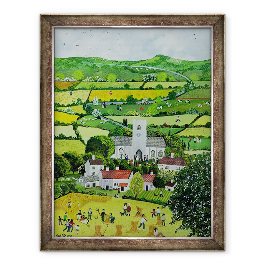 Tablou inramat - Judy Joel - O nunta la tara, 60 x 80 cm