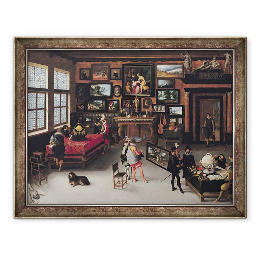 Tablou inramat - Adriaen van Stalbemt - stiinta si Arte, 60 x 80 cm
