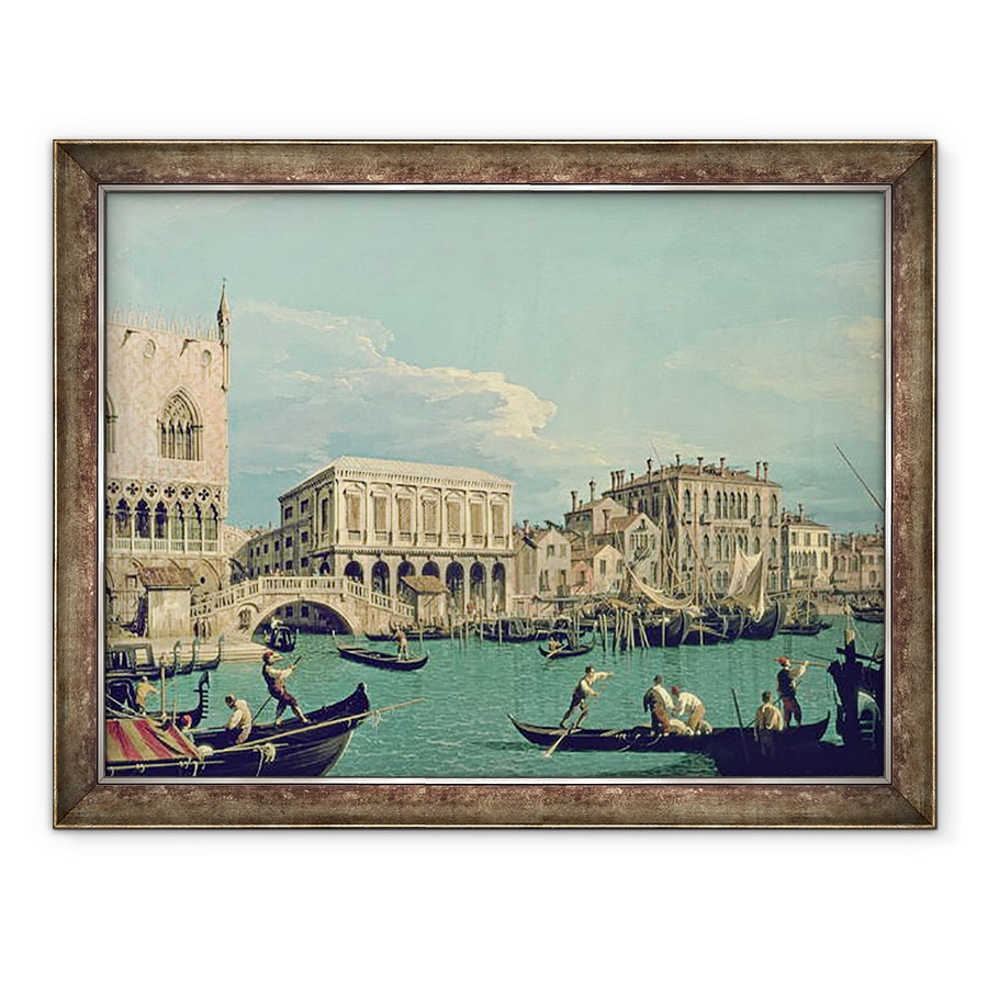 Tablou inramat - Canaletto - Podul Suspinelor, 60 x 80 cm