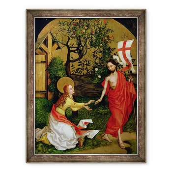 Tablou inramat - Martin Schongauer - Altarul dominicanilor, Noli Me Tangere, 60 x 80 cm Tablou inramat - Martin Schongauer - Altarul dominicanilor, Noli Me Tangere, 60 x 80 cm