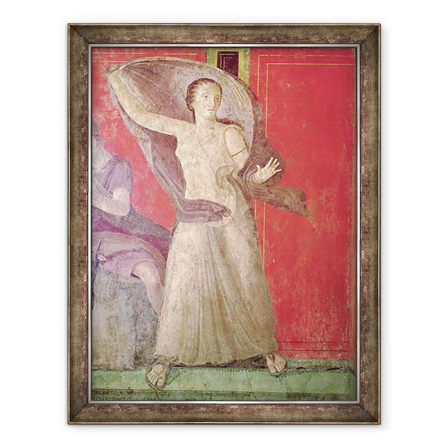 Tablou inramat - Roman - Femeia surprinsa, Zidul de Nord, Oecus 5, 60 x 80 cm